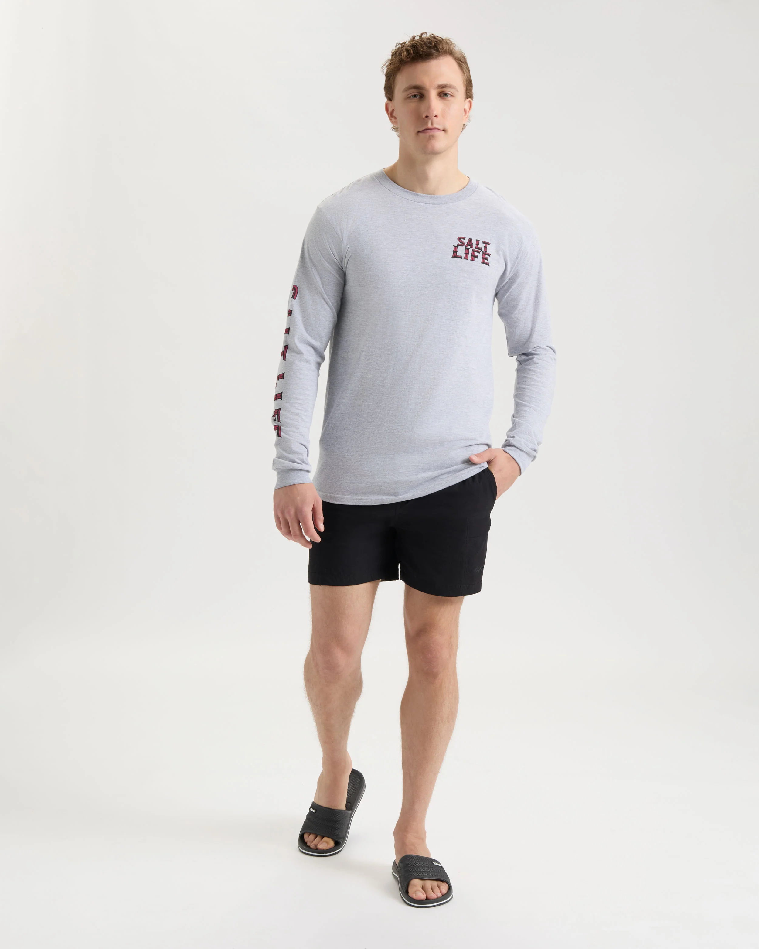 Men's Underwater Alien Long Sleeve Shirt - Image 6